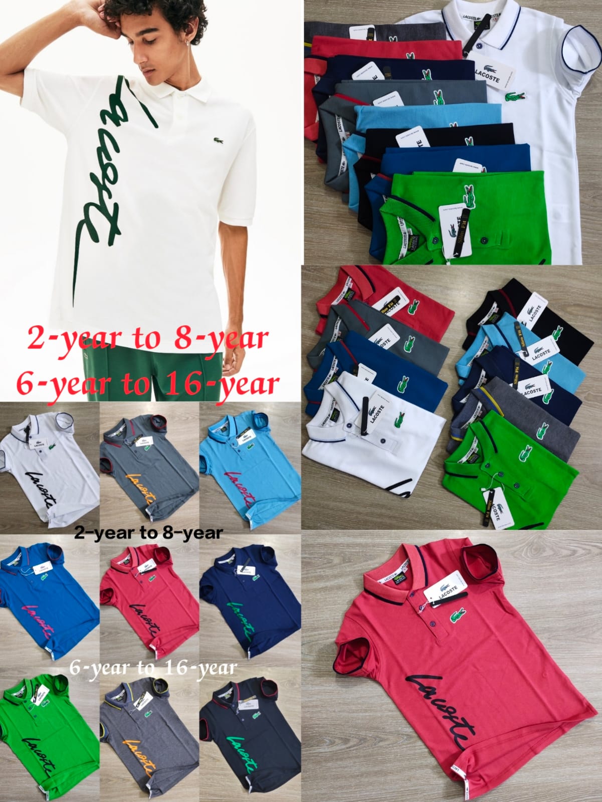Uploads/LACOSTE , POLO SHIRT FOR BOYS 3