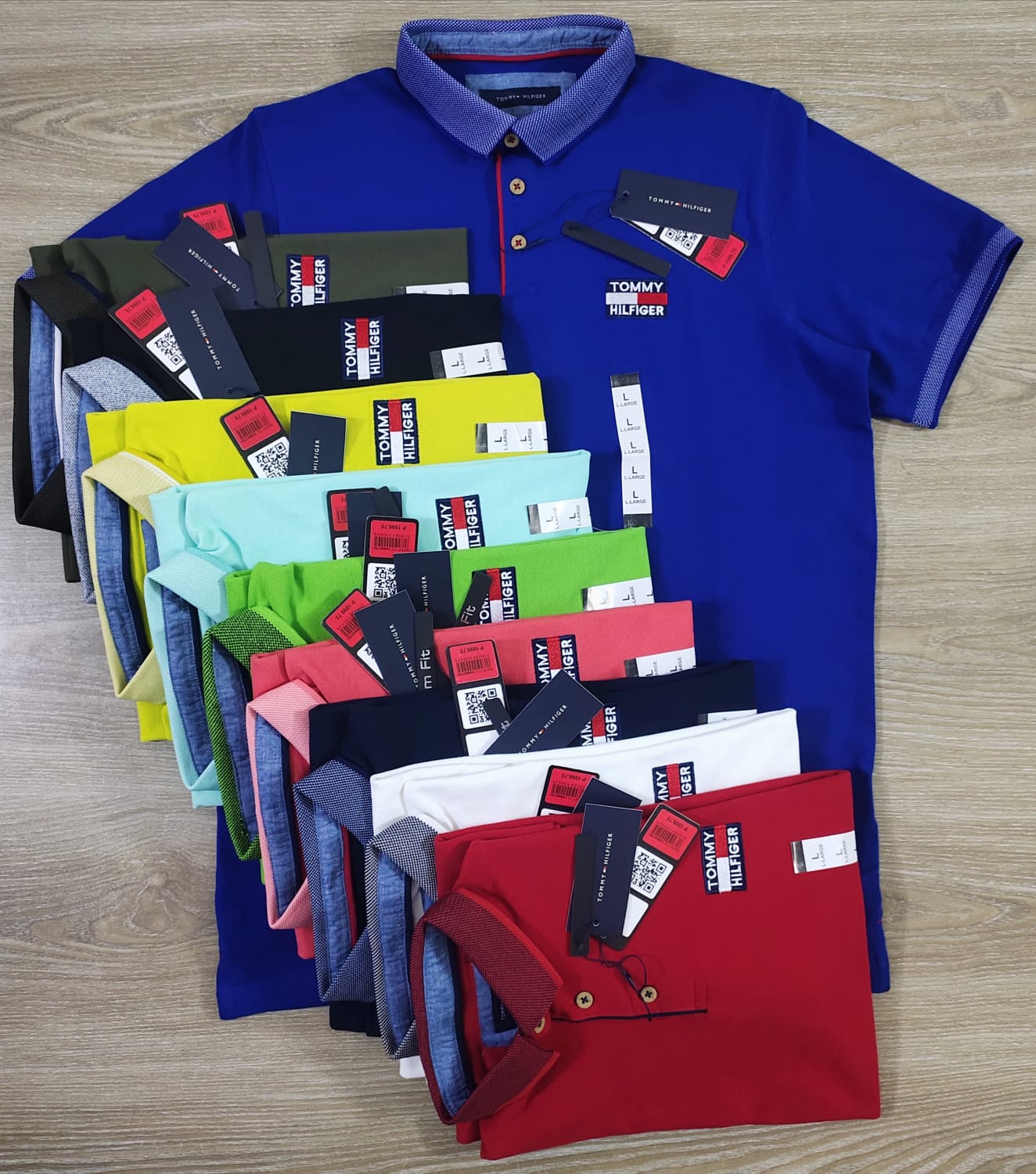 TOMMY HILFIGER , POLO SHIRT FOR MEN 